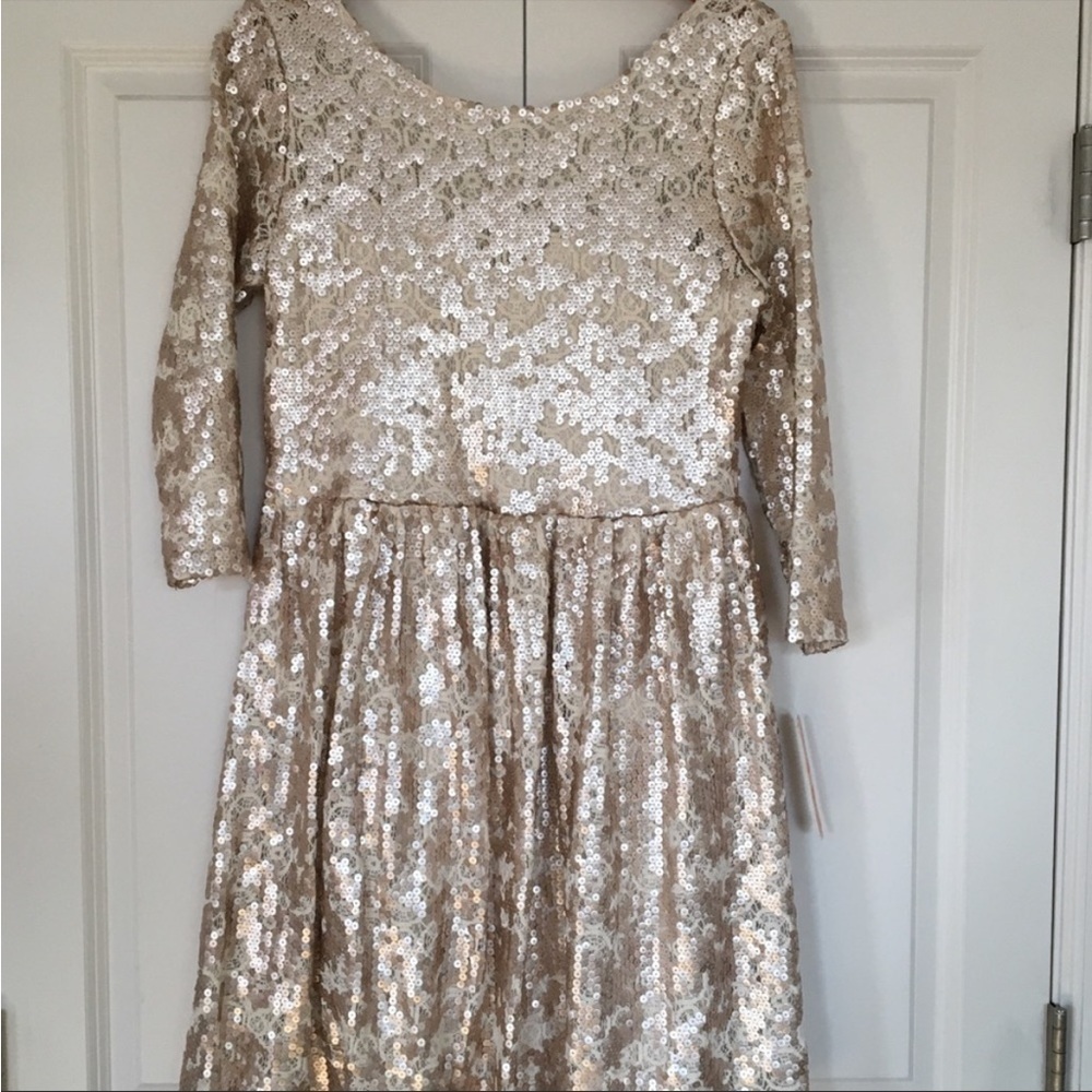 NWOT GB Lace Sparkly Cocktail Dress